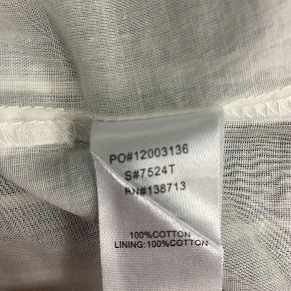 Doe & Rae Crop Top  S M L Blue White Stripe Nordst - Picture 6 of 6